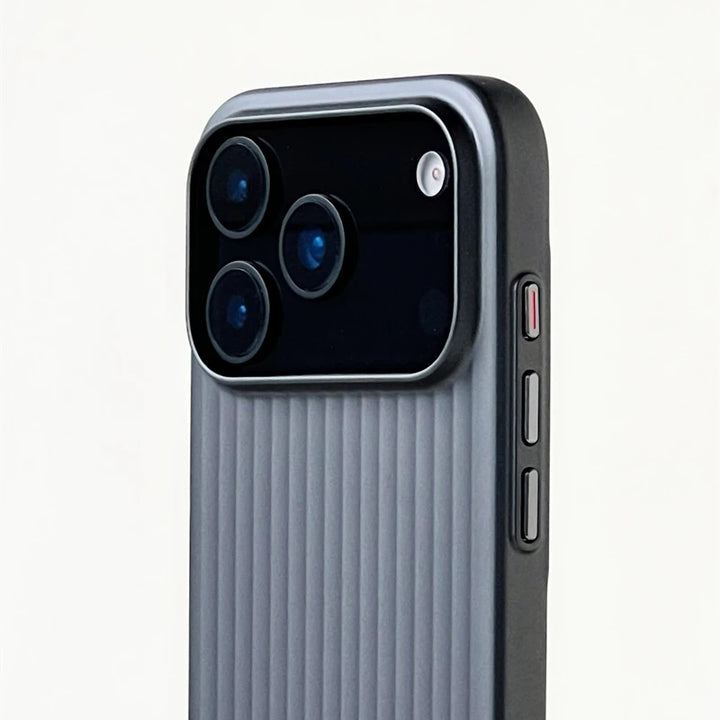 Electroplated 3D Stripes MagSafe Case – iPhone 17/16/15/14 Pro Max, Matte Hard PC Magnetic Cover. This page is ready