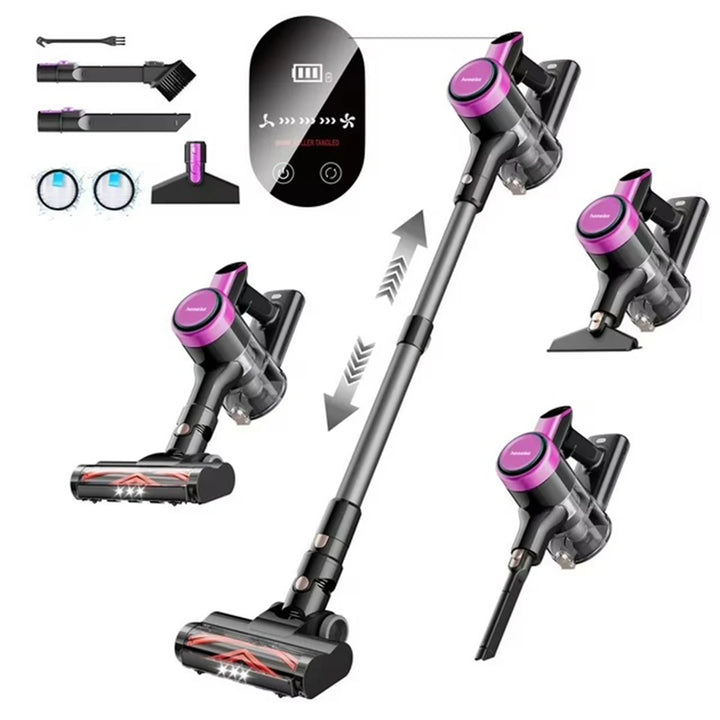 Homeika Cordless Stick Vacuum – 23KPa Suction, 48min Battery