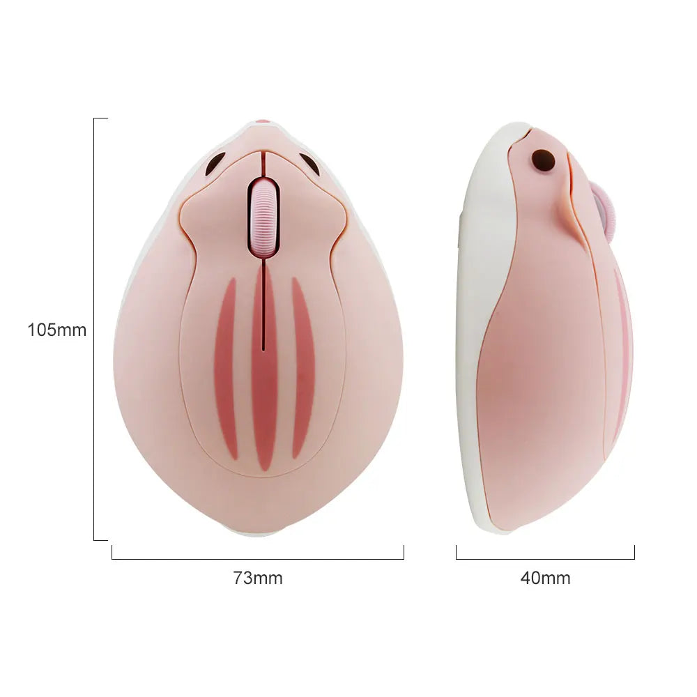 2.4GHz Pink Wireless Mouse 1200DPI
