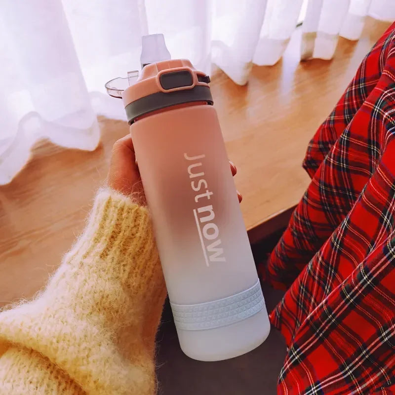 500ml Fashion Water Bottle with Straw