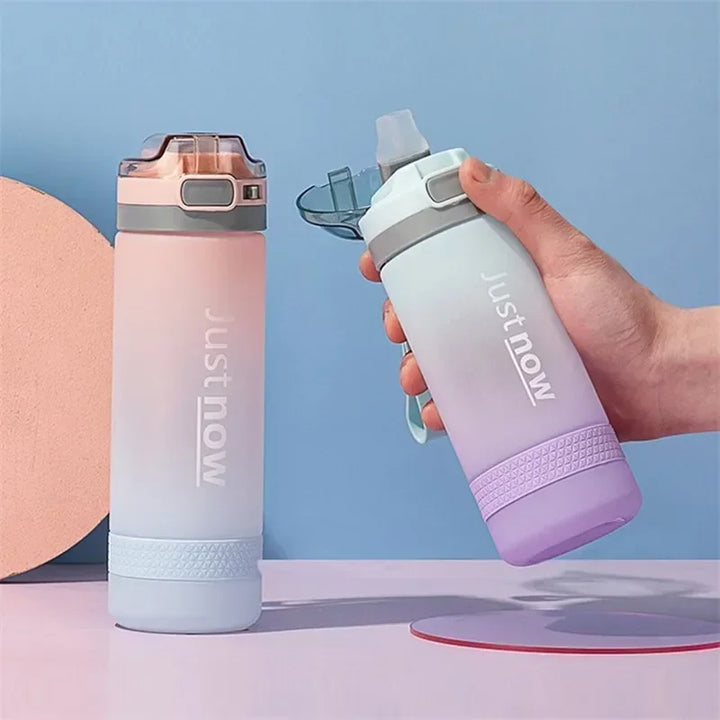 500ml Fashion Water Bottle with Straw