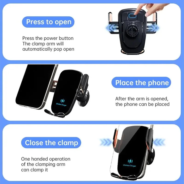 UYUXIO  Wireless Car Charger Air