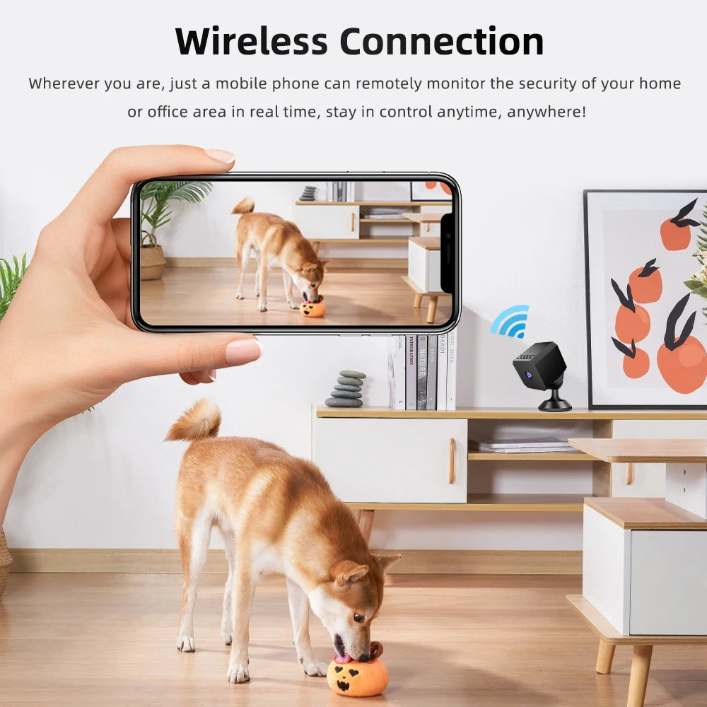1080P Mini WiFi Camera F1 Wireless