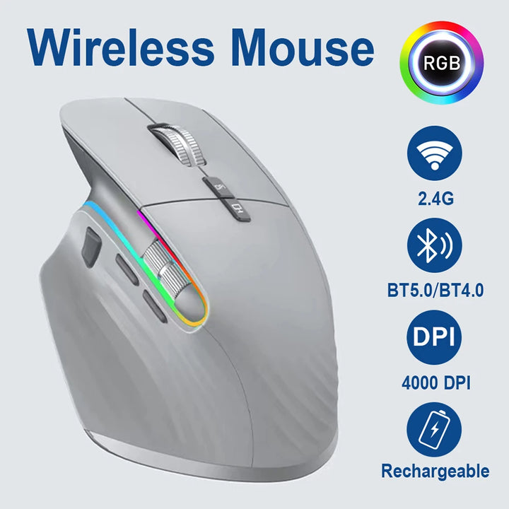 Multi-Device Wireless Mouse Bluetooth