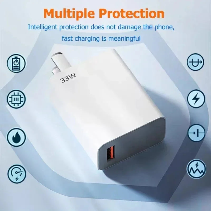 33W USB Charger Fast Charging