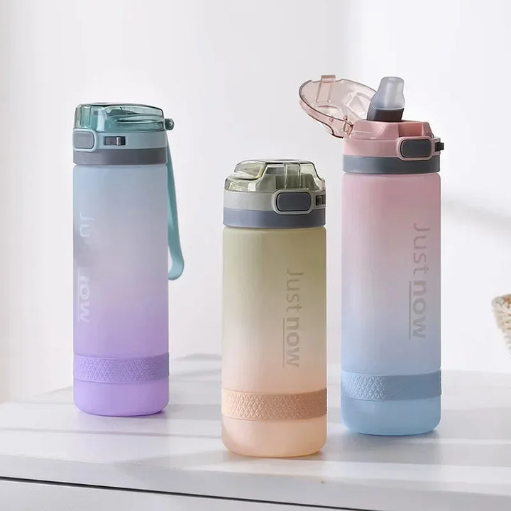 500ml Fashion Water Bottle with Straw
