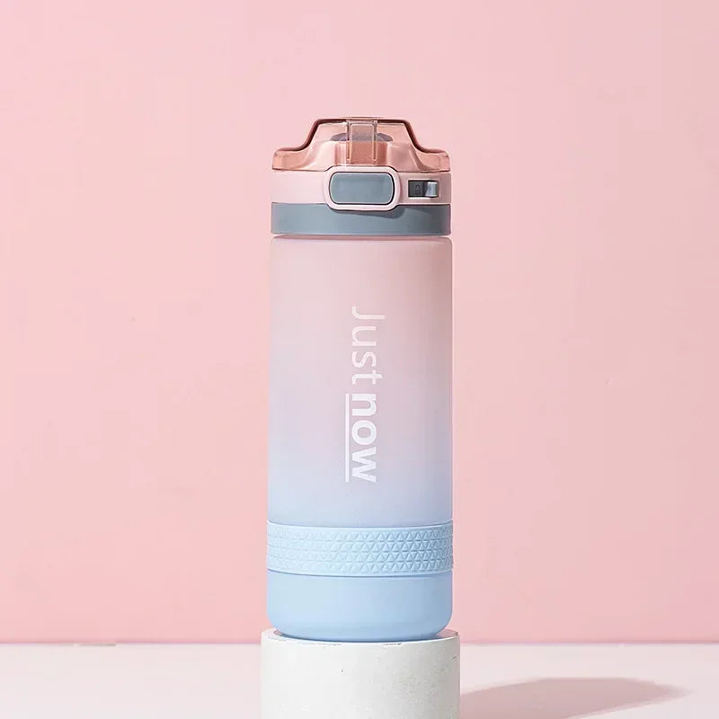 500ml Fashion Water Bottle with Straw
