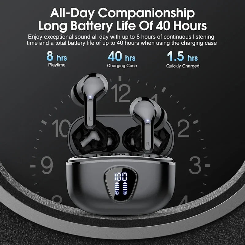 New Wireless Earbuds HiFi Stereo