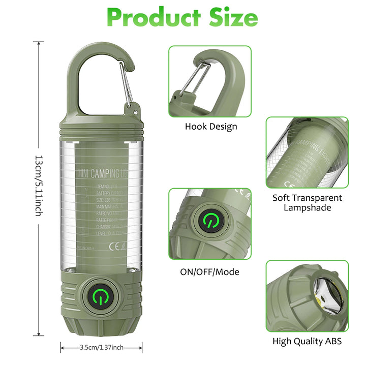 Multifunction Camping Flashlight