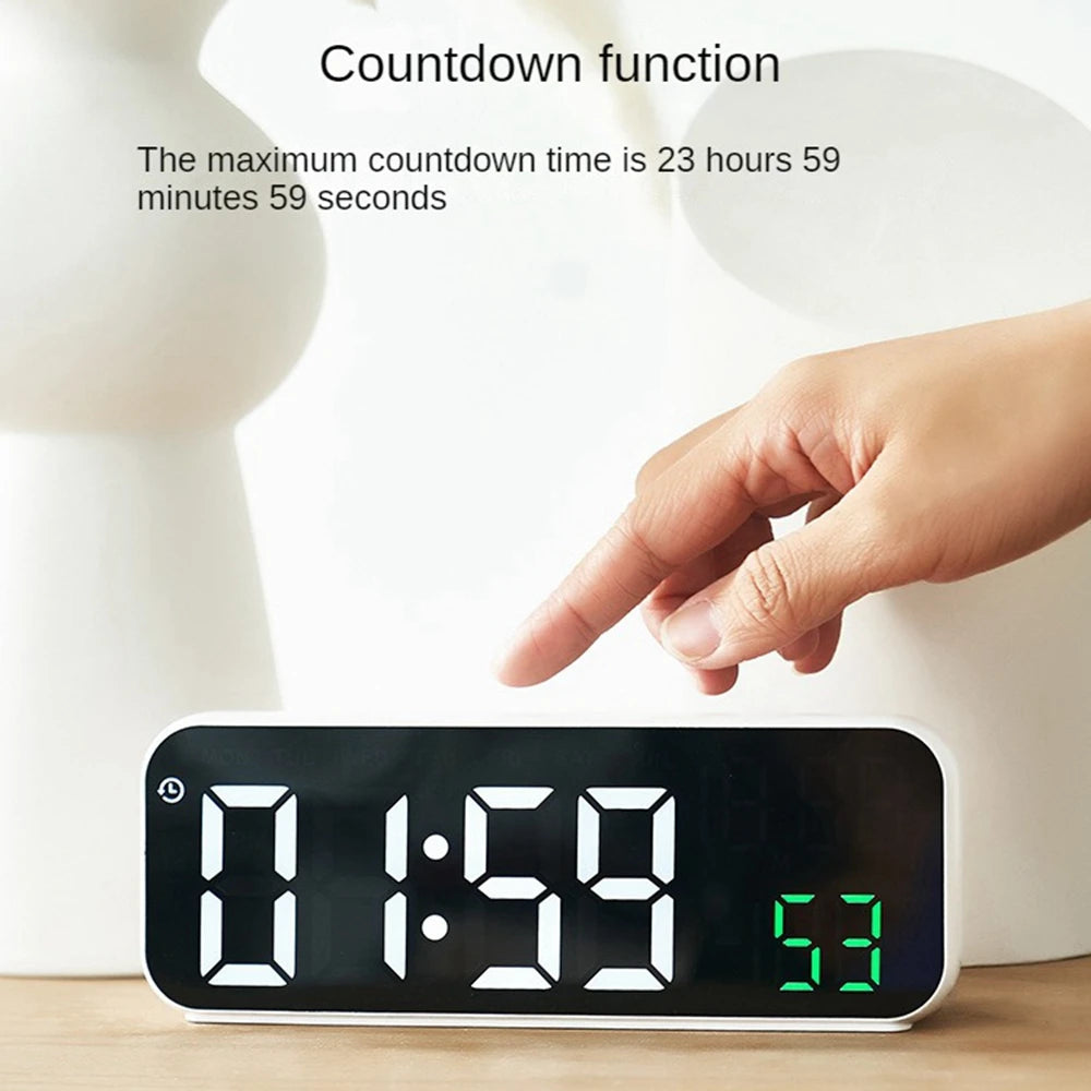 Digital Alarm Clock Temperature