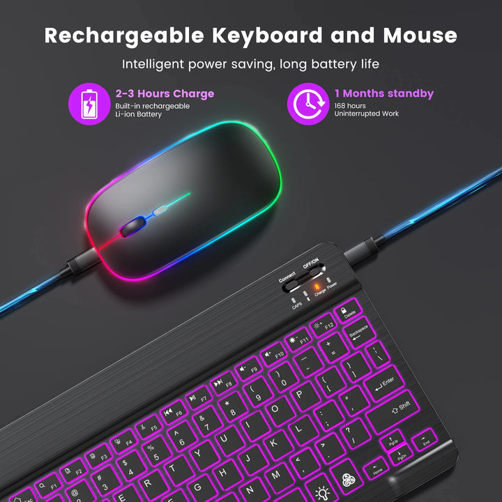 Keyboard and Mouse Set Bluetooth