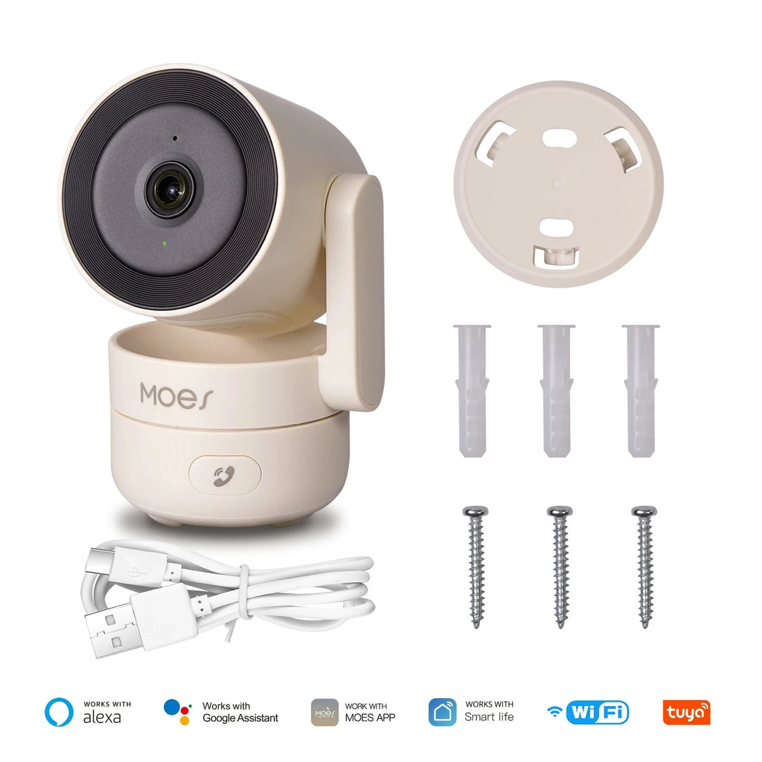 MOESTuya WiFi Indoor Pan/Tilt