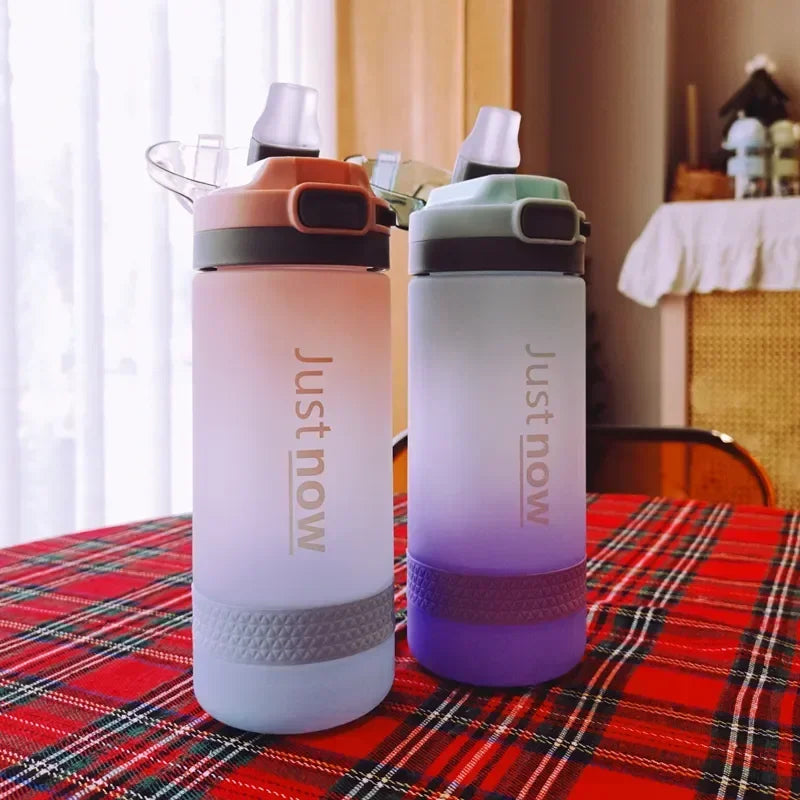 500ml Fashion Water Bottle with Straw