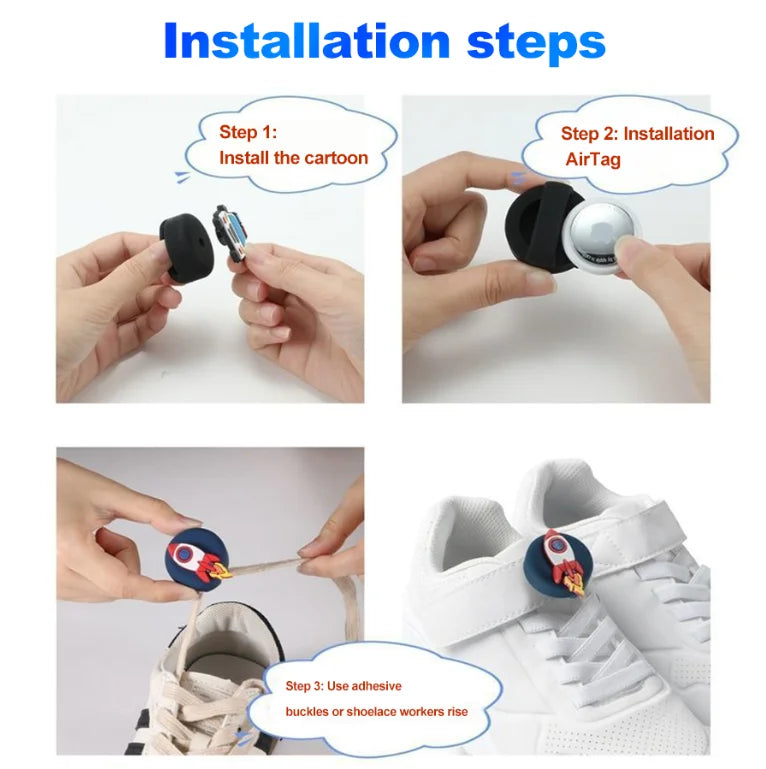 1/2pcs AirTag Bluetooth Tracker IPX5