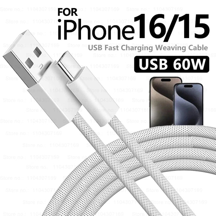 Original 60W USB to USB-C Carplay