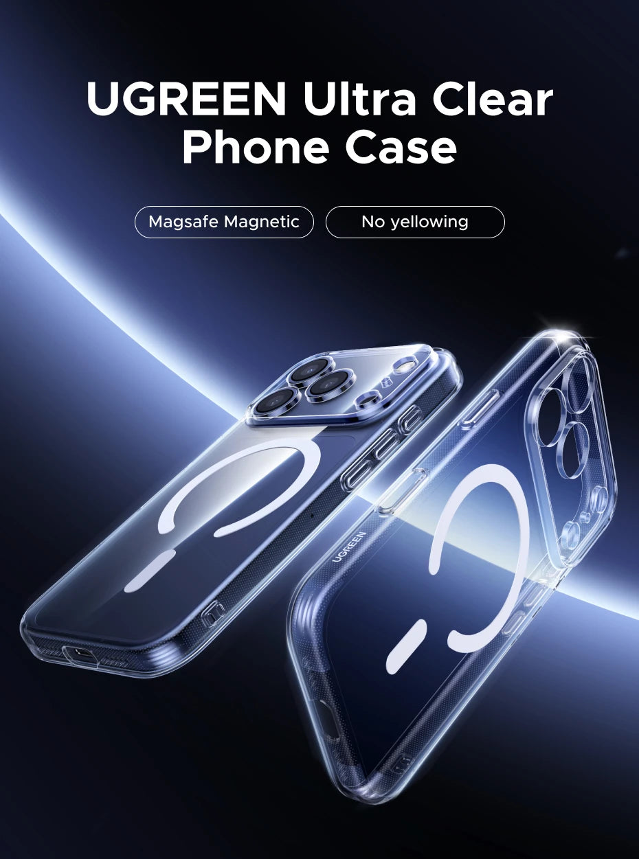 UGREEN Magnetic Case for iPhone 17 Pro Max Case Shockproof Cover