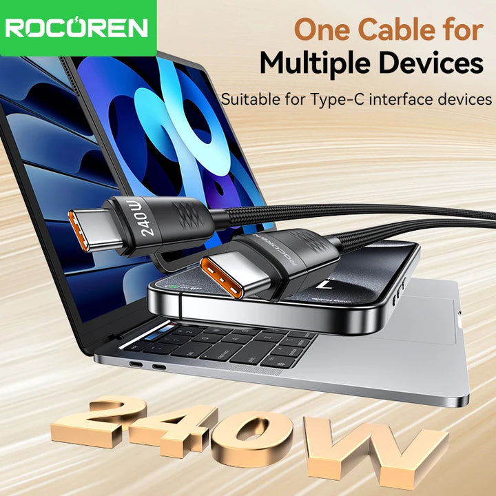 Rocoren 240W Type-C to USBC