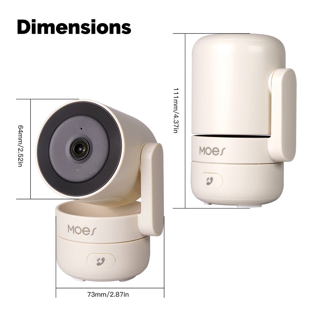 MOESTuya WiFi Indoor Pan/Tilt