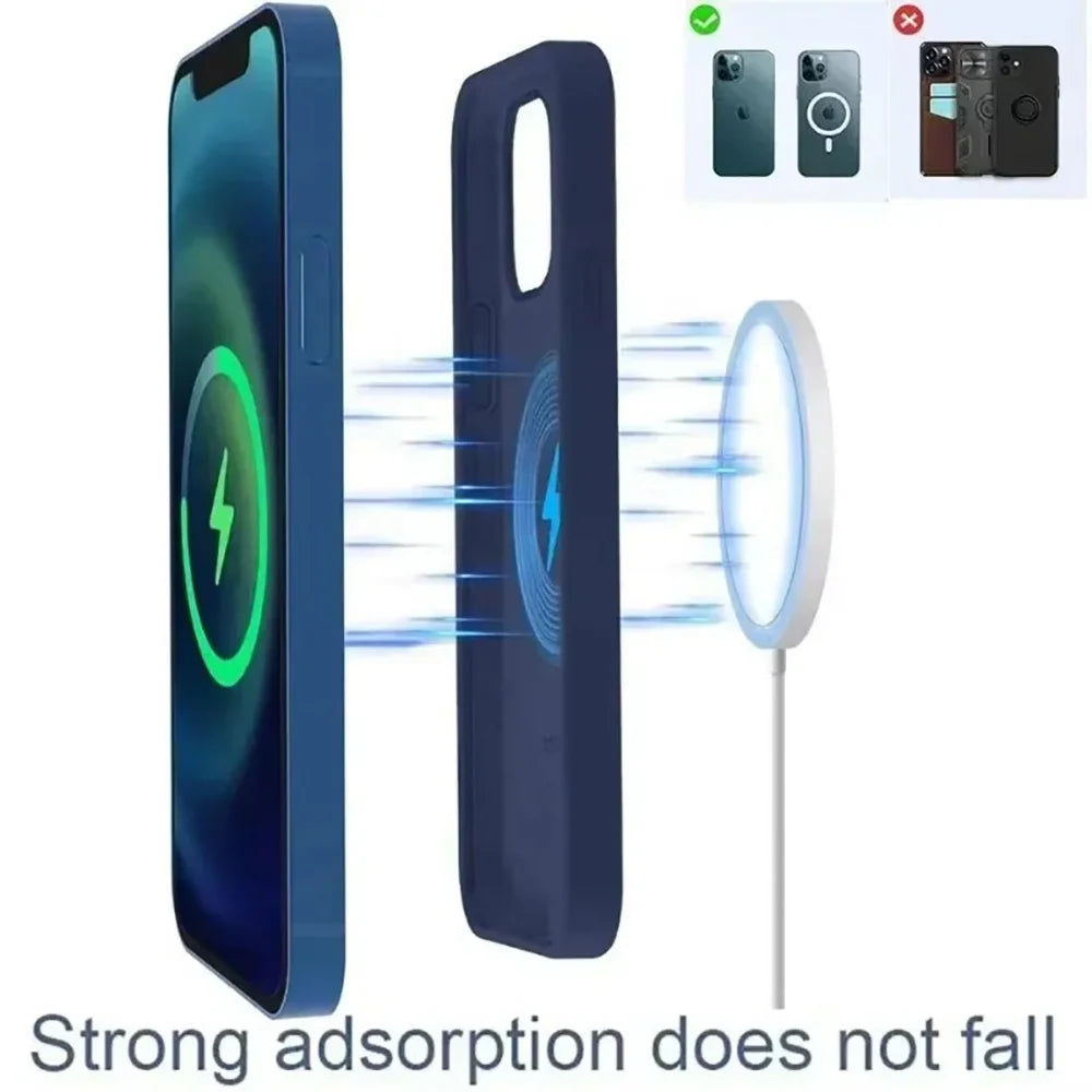 For Magsafe Magnetic Wireless