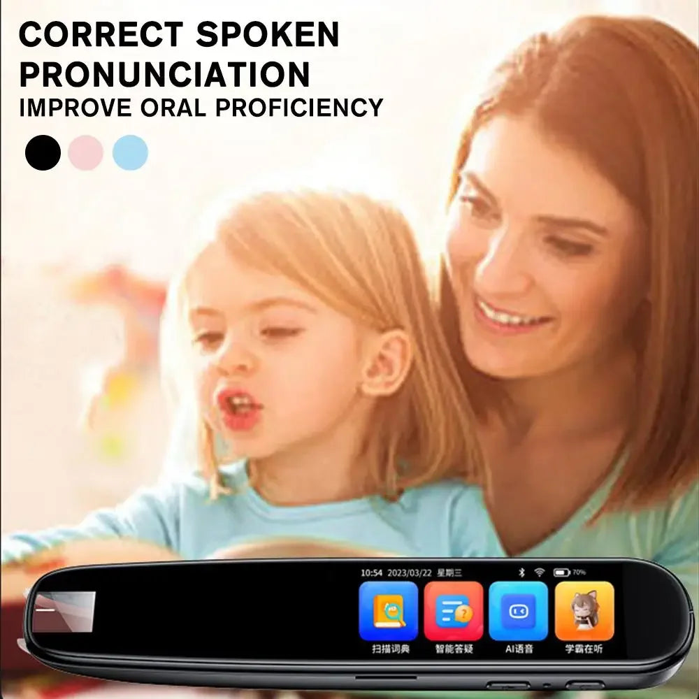 Smart AI Scan Reader Portable Voice