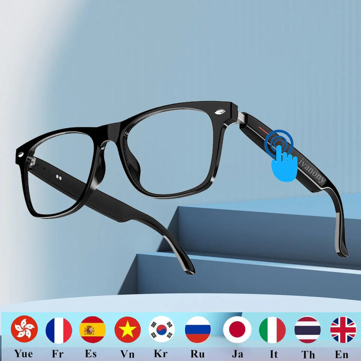 AI Smart Translate Eyeglasses Bluetooth