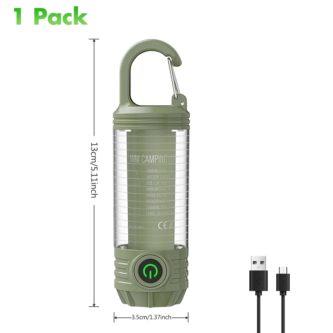 Multifunction Camping Flashlight