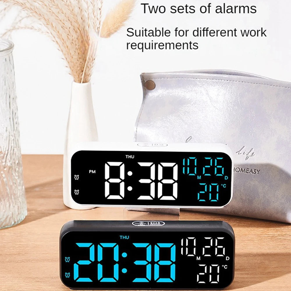 Digital Alarm Clock Temperature