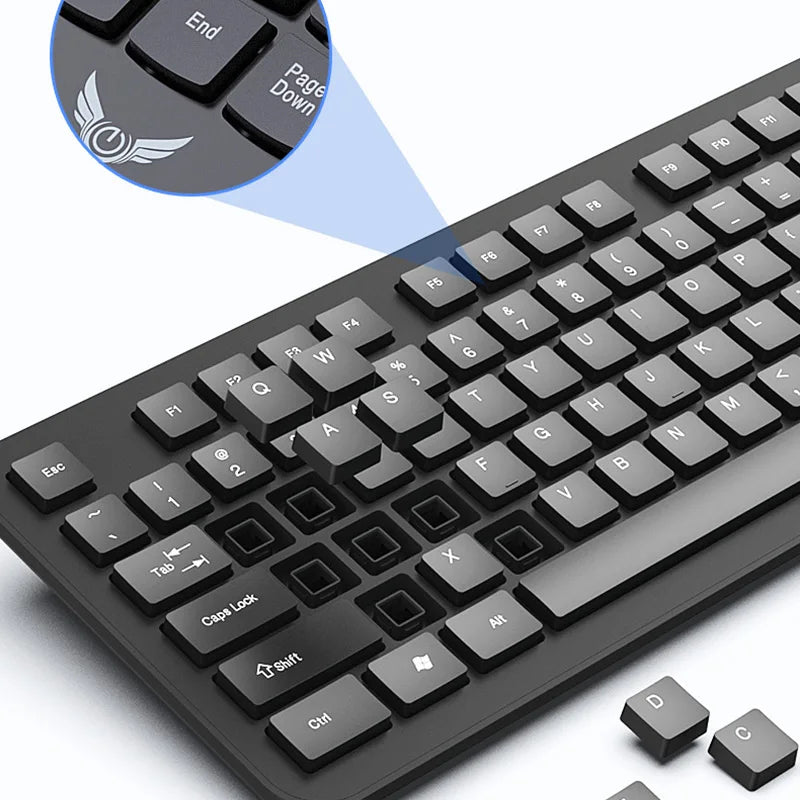 2.4G Wireless Keyboard Mouse Set