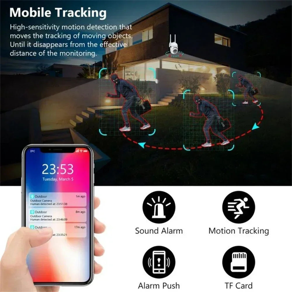 8MP Wifi Surveillance Camera PTZ