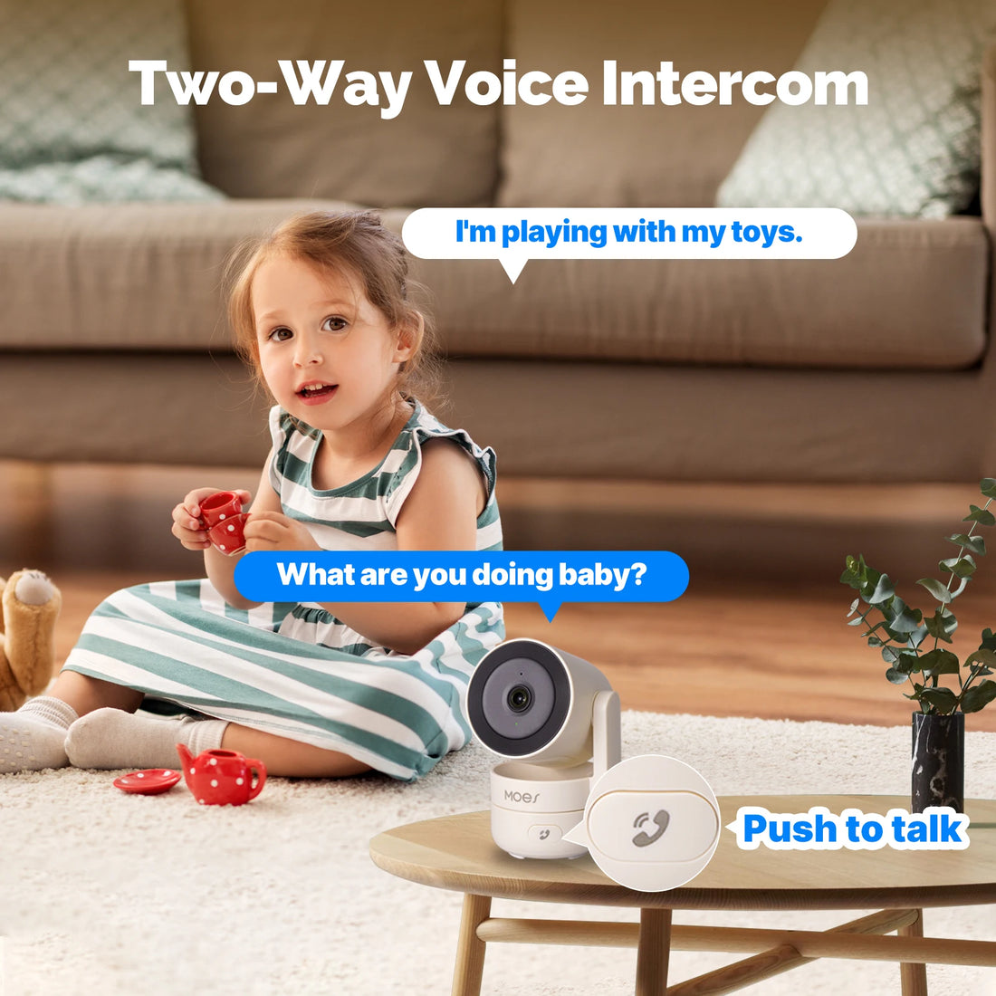 MOESTuya WiFi Indoor Pan/Tilt