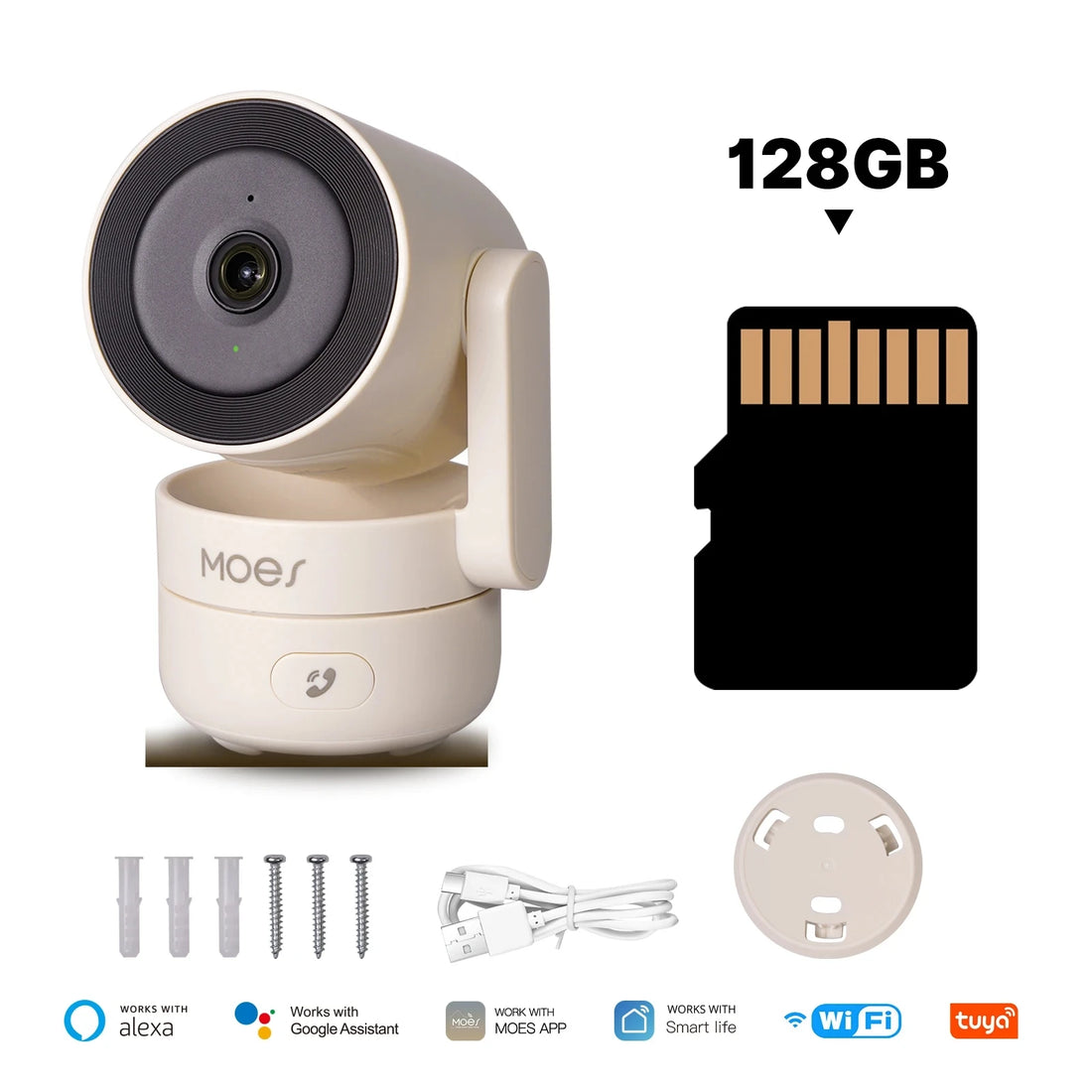 MOESTuya WiFi Indoor Pan/Tilt