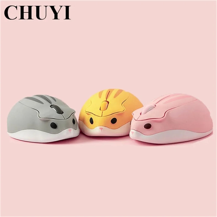 2.4GHz Pink Wireless Mouse 1200DPI