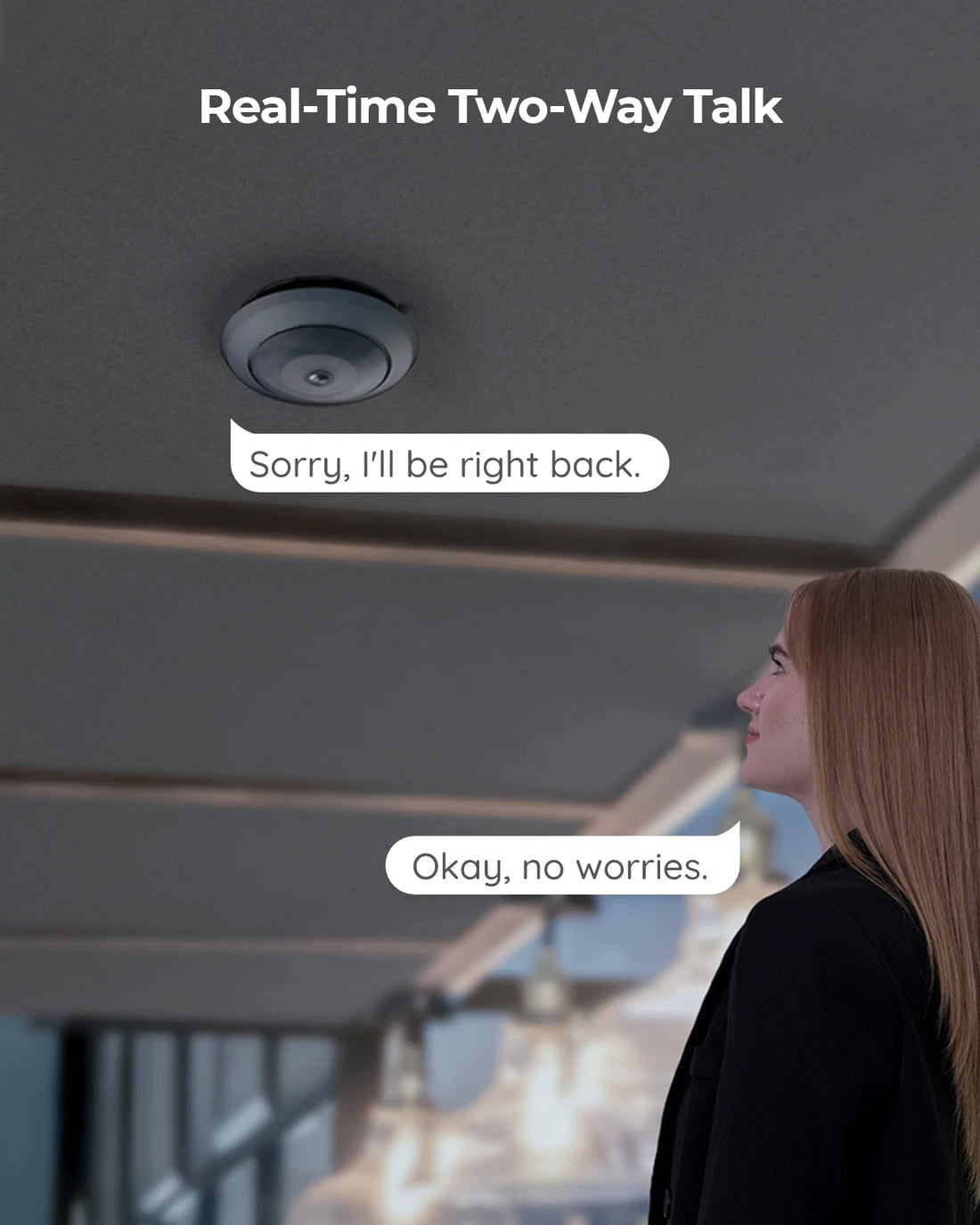Reolink 6MP Fisheye WiFi Security ma PoE Cameras