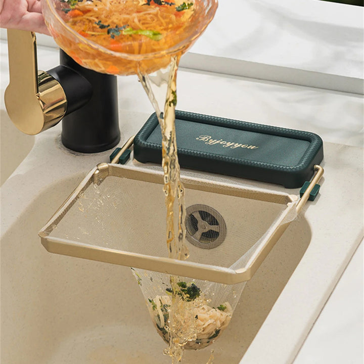 Sink Strainer Basket – Suction Rack for Fruits & Veggies 🍎🥦