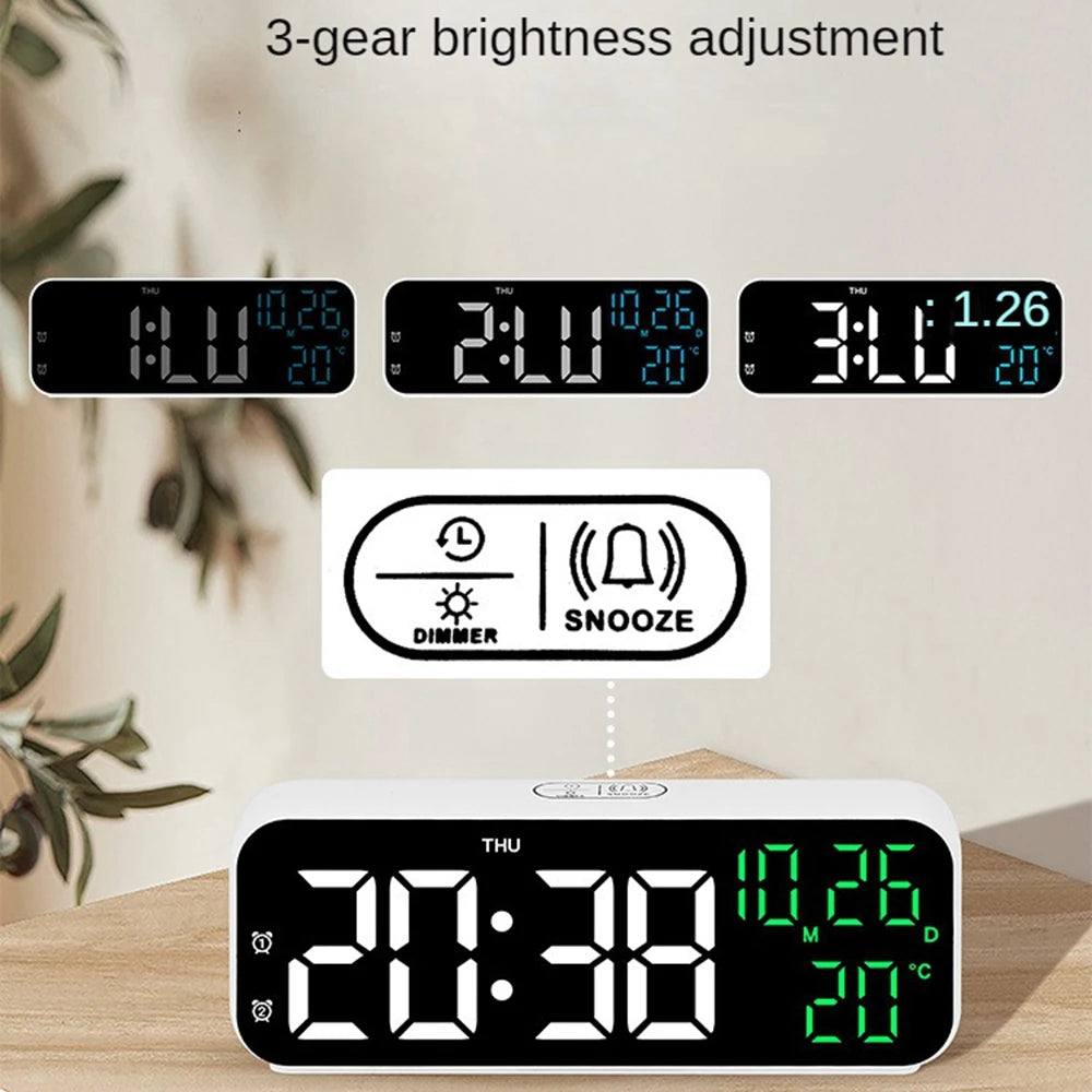 Digital Alarm Clock Temperature