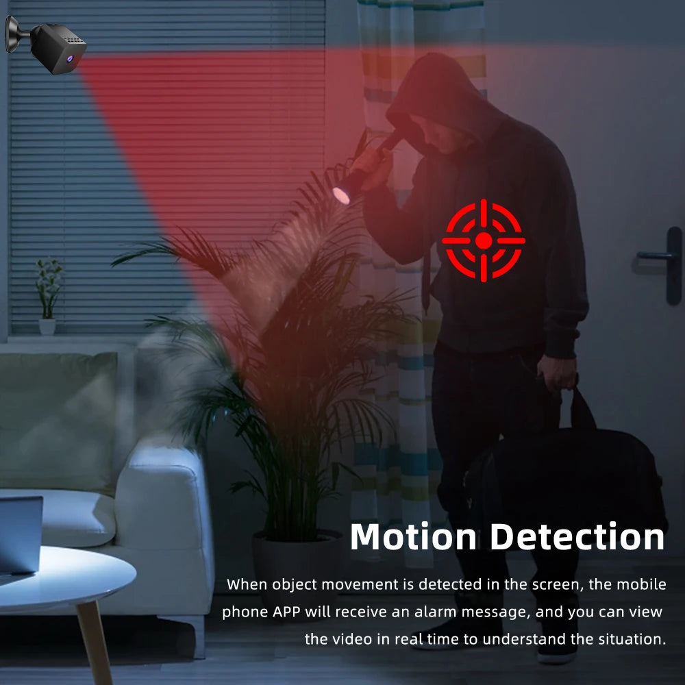 1080P Mini WiFi Camera F1 Wireless