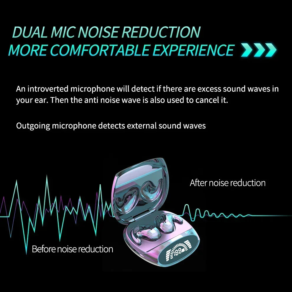 Sleep Invisible Stereo Headset IPX5