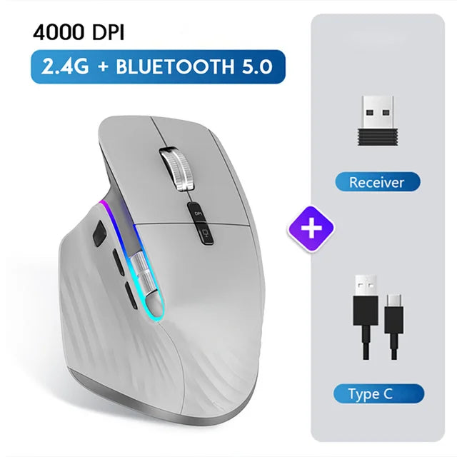 Multi-Device Wireless Mouse Bluetooth