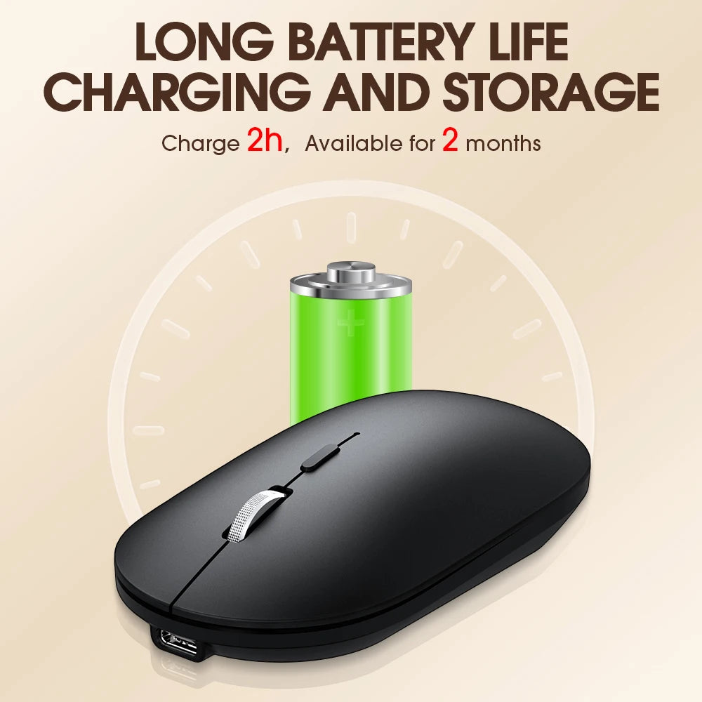 Wireless  bluetooth Mouse Silent