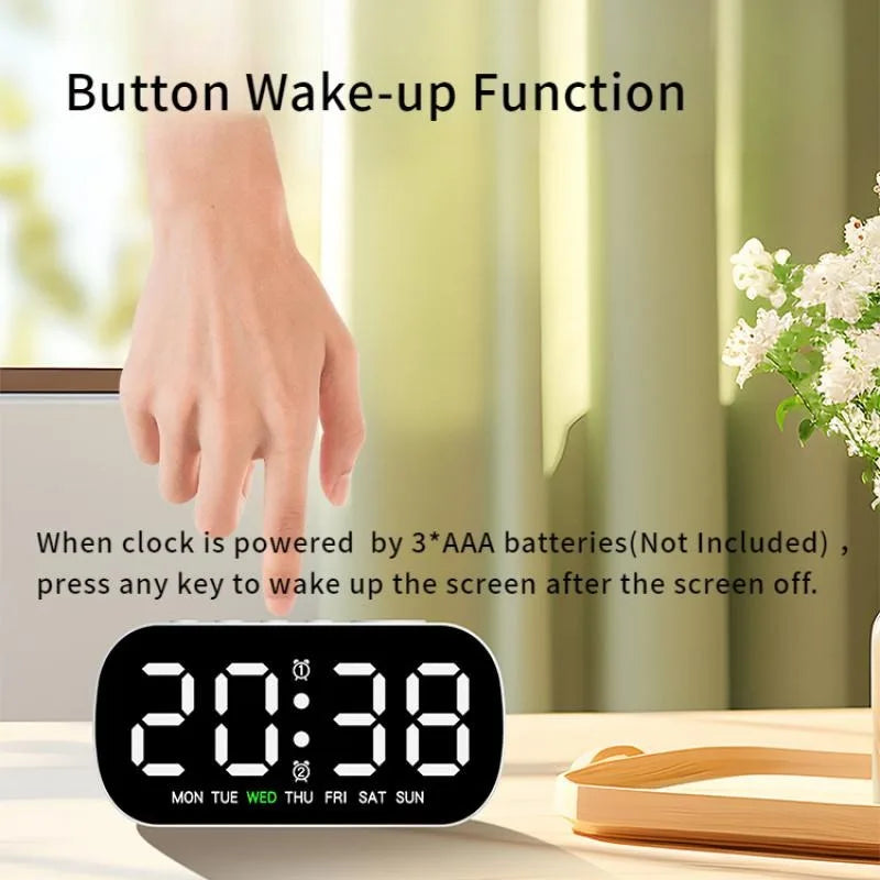 Digital Alarm Clock USB Powered
